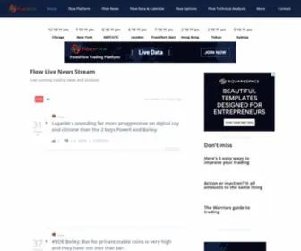Forexflow.live(Top live forex market trading news and analysis) Screenshot