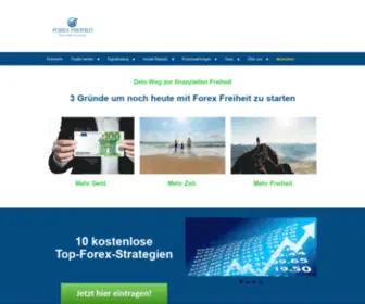 Forexfreiheit.de(Forex Freiheit) Screenshot