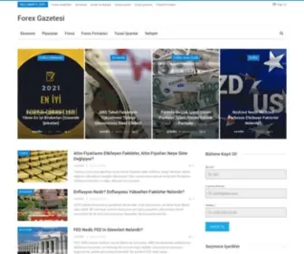 Forexgazetesi.com(Forex Piyasaları ile İlgili İçeriklerin Güncel Adresi) Screenshot