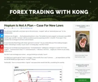 ForexKong.com(Forex Trading With Kong) Screenshot