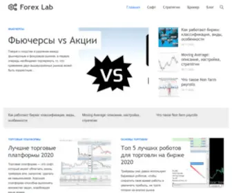 Forexlab.ru(Полезные инструменты для форекс трейдеров) Screenshot