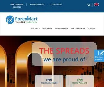 Forexmart.co(Online Forex Broker) Screenshot