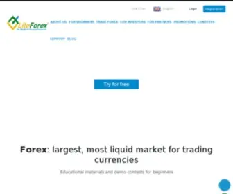 Forexpeoples.ru(TOP Forex Broker on market) Screenshot