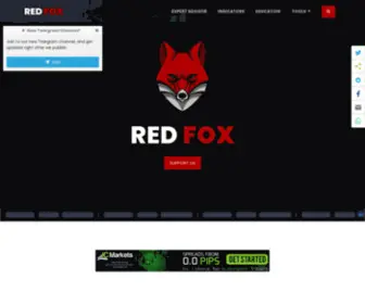 Forexredfox.com(Red Fox Forex) Screenshot