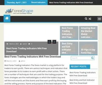 Forexshape.com(Best Forex Top Indicators) Screenshot