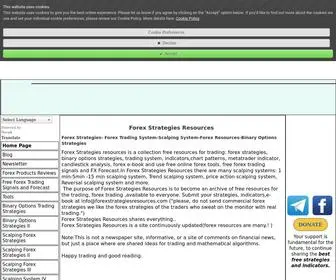 Forexstrategiesresources.com(Forex Strategies Resources) Screenshot
