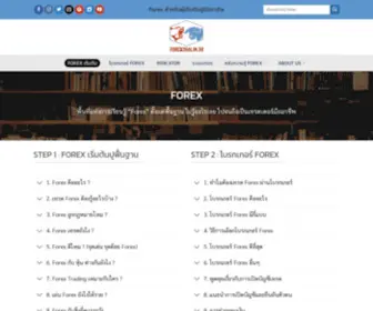 Forexthai.in.th(Forex คืออะไร) Screenshot