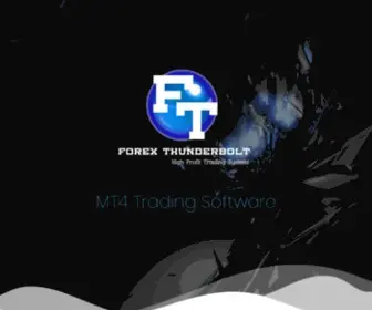 Forexthunderbolt.com(Advanced Trading Software) Screenshot