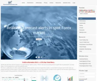 Forextradeforecast.com(Accurate Forex Signals) Screenshot