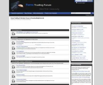 Forextradingforen.de(Forex Trading & Devisen) Screenshot