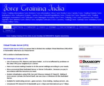 Forextrainingindia.com(Forex Training India) Screenshot