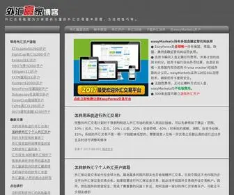 Forexwinner.com.cn(外汇赢家网) Screenshot