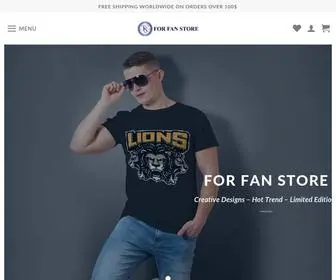 ForfanStore.org(3D & Allover Printed Tee Shirts) Screenshot