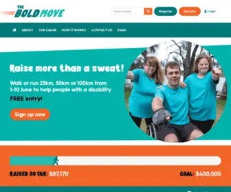 Forfitnesssake.com.au(The Bold Move) Screenshot