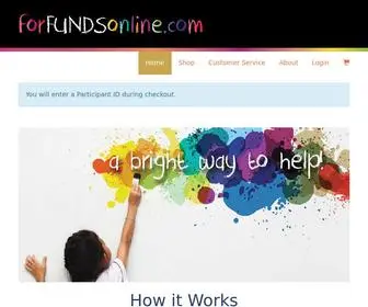 Forfundsonline.com(For Funds Online) Screenshot