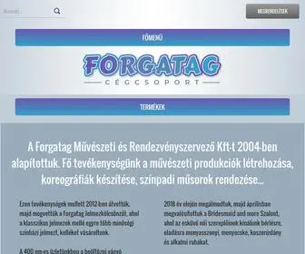Forgatagjelmez.hu(Jelmezkölcsönző Budapest) Screenshot