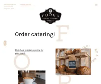 Forgebakingco.com(Forge Baking Company) Screenshot