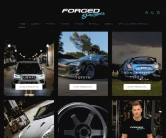 Forgedprojects.com(Forged Projects) Screenshot