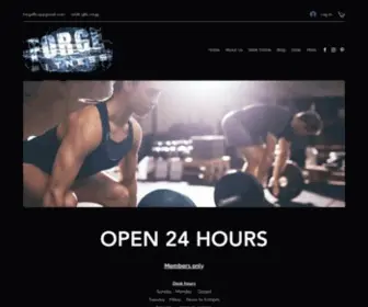 Forgefit24.com(Forge Fitness) Screenshot