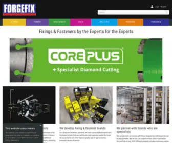 Forgefix.co.uk(Fixings & Fasteners by the Experts for the Experts) Screenshot