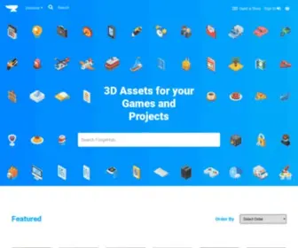 Forgehub.net(Blender Render Farm and 3D Marketplace) Screenshot