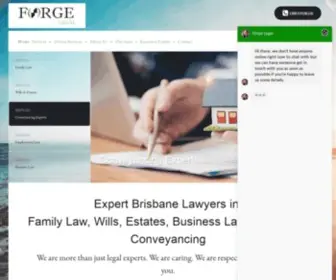 Forgelegal.net(Forge Legal) Screenshot