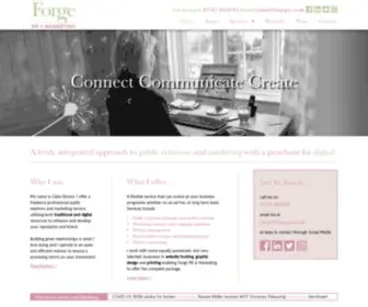 Forgepr.co.uk(Forge PR) Screenshot