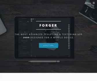 Forgerapp.com(Sculpt on your iPad) Screenshot