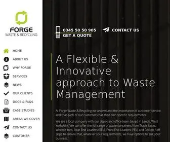 Forgerecycling.co.uk(Forge Recycling) Screenshot