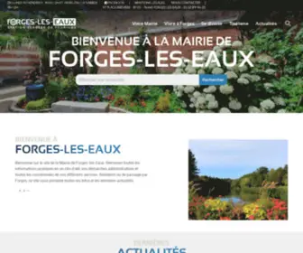 Forgesleseaux.fr Screenshot