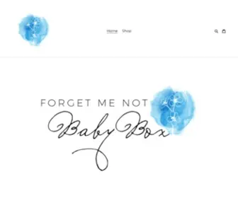 Forgetmenotbabybox.com(Forgetmenotbabybox) Screenshot