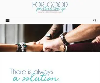 Forgoodpartnership.com(For Good Partnership) Screenshot