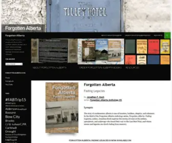 Forgottenalberta.com(Forgotten Alberta) Screenshot