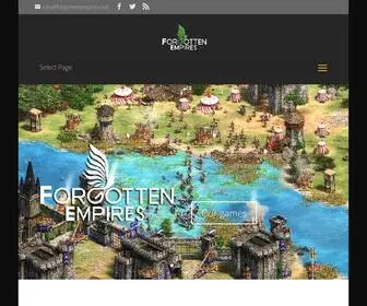 Forgottenempires.net(Forgotten Empires) Screenshot