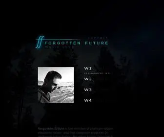 Forgottenfuturemusic.com(Forgotten future) Screenshot