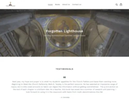 Forgottenlighthouse.com(Forgotten Lighthouse) Screenshot