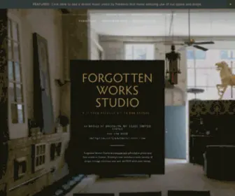 Forgottenworksstudio.com(Forgotten Works Studio) Screenshot