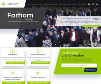 Forhom.com(Institut Forhom) Screenshot