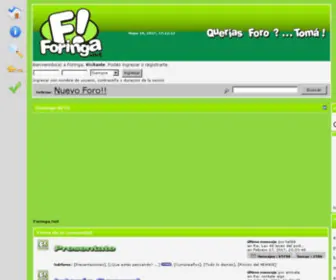 Foringa.net(Ingresar) Screenshot