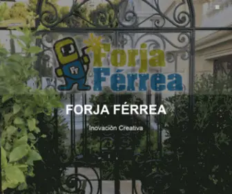 Forjaferrea.com(Forja Férrea) Screenshot