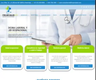 Forjarsalud.com(Forjar Salud) Screenshot
