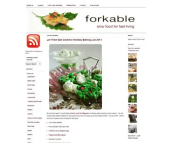 Forkableblog.com(Forkableblog) Screenshot