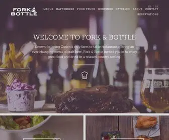 Forkandbottle.ch(Fork & Bottle) Screenshot