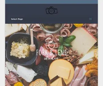 Forkandlensstudio.com(Fork and Lens Photography Studio) Screenshot