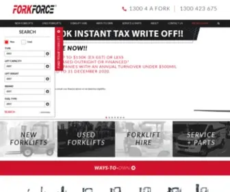 Forkforce.com.au(Fork Force) Screenshot
