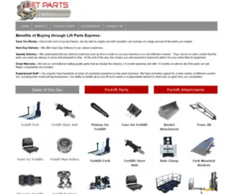 Forkliftpartssavannah.com(Forklift Parts) Screenshot