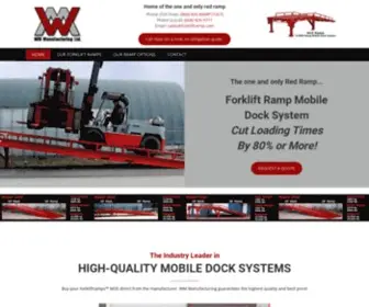 Forkliftramp.com(North) Screenshot