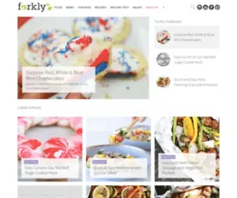 Forkly.com(Find the best restaurants & explore the menu) Screenshot