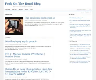Forkontheroadblog.com(Fork on the Road) Screenshot