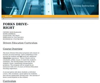 Forksdriveright.com(Page 1) Screenshot